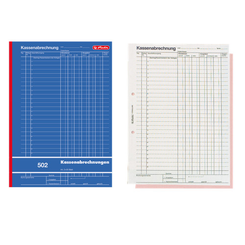 Herlitz kassenbuch 502 - herlitz,