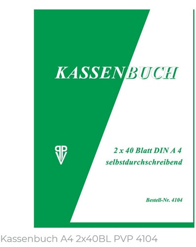 Kassenbuch 2x40 batt - a4,