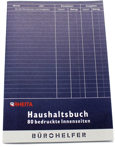 Rheita haushaltsbuch din 80 - rheita, a5