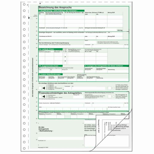Sigel mahnbescheid ma441 - sigel,