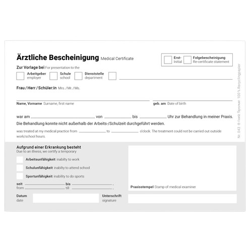 Frank paperman ärztliche - frank, paperman®