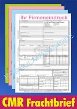 CMR - Frachtbriefe DIN