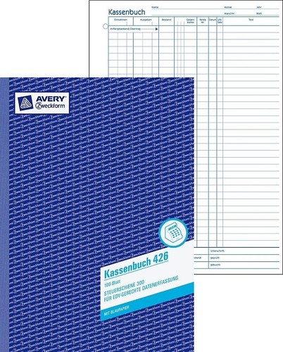 Zweckform kassenbuch 426 - zweckform,