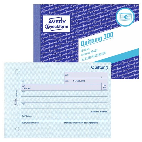 Quittungsblöcke zweckform - 2,