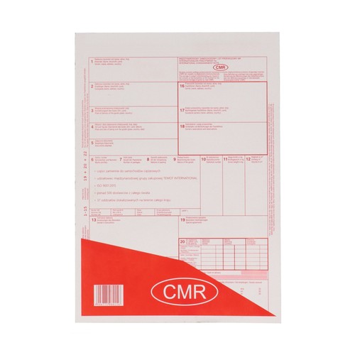 Cmr frachtpapiere - cmr,