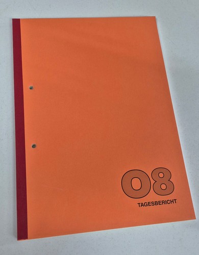 Tagesbericht din a4 - 08,