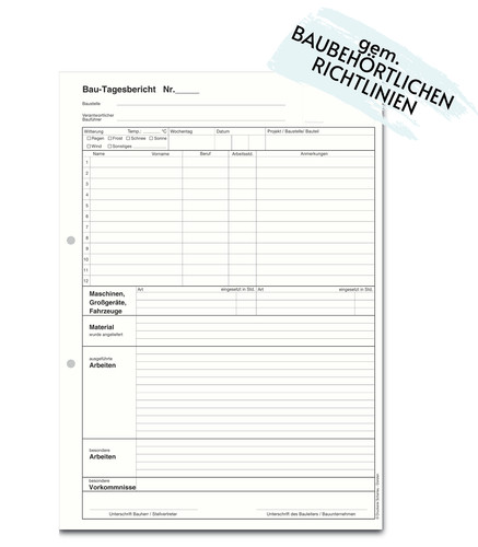 Bautagebuch - ,