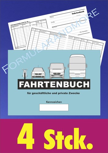 Stück fahrtenbücher - 4,