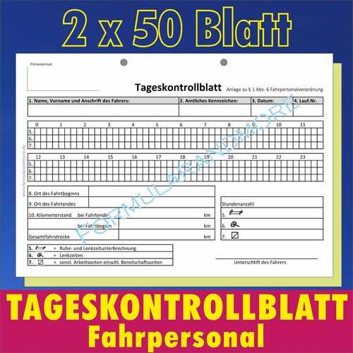 Tageskontrollblatt abs 6 - tageskontrollblatt, abs.6