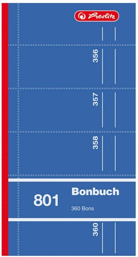 Herlitz bonbuch 801 - 1x,