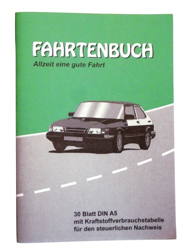 Fahrtenbuch din fahrtenheft - fahrtenbuch,