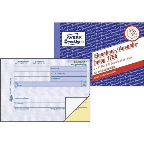 Formularbücher einnahme - 10,
