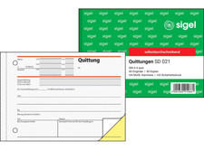 Sigel Quittung Quittungsblock