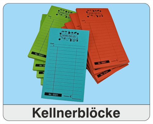 1000 kellnerzettel mit - 1000,