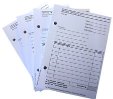 RECHNUNGSBLOCK Quittung