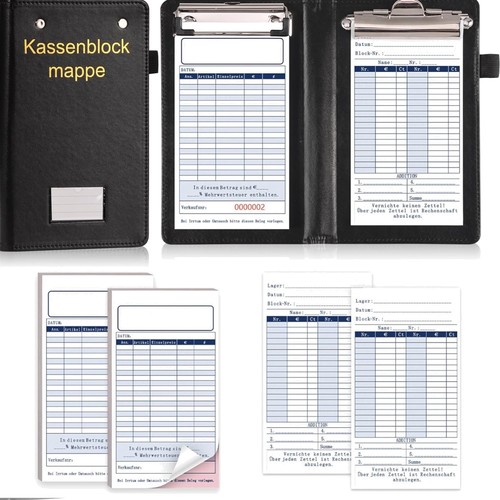 Kassenblöcke quittungsblöcke - kassenblöcke,